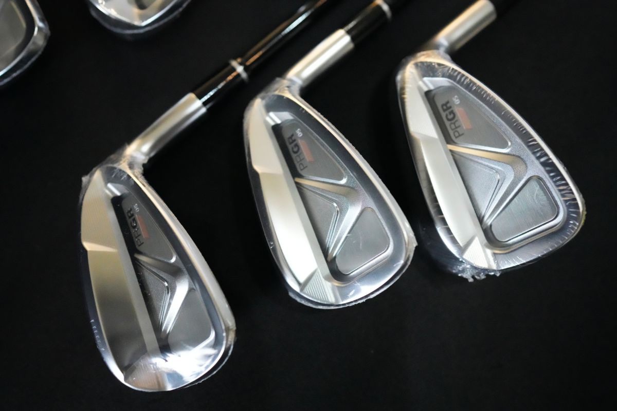 PRGR 05 Iron Set 6–P, A R Flex (M37) Brand New - MY7GOLF PRGR 05 