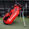 TaylorMade Pro Stand Caddie Bag Red