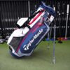 TaylorMade Pro Stand Caddie Bag White/Navy